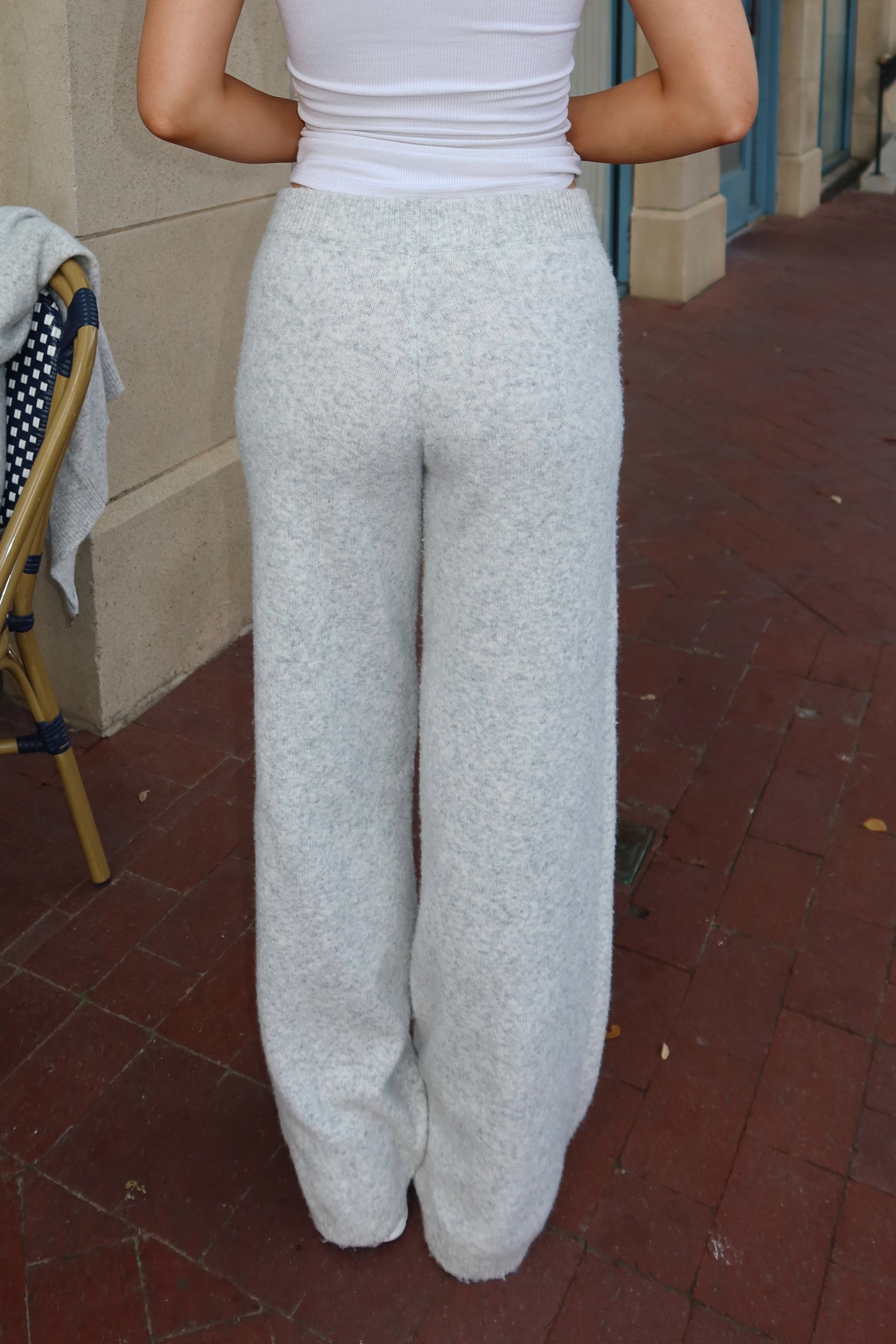 Chronicles Classic Mid Rise Knit Pants