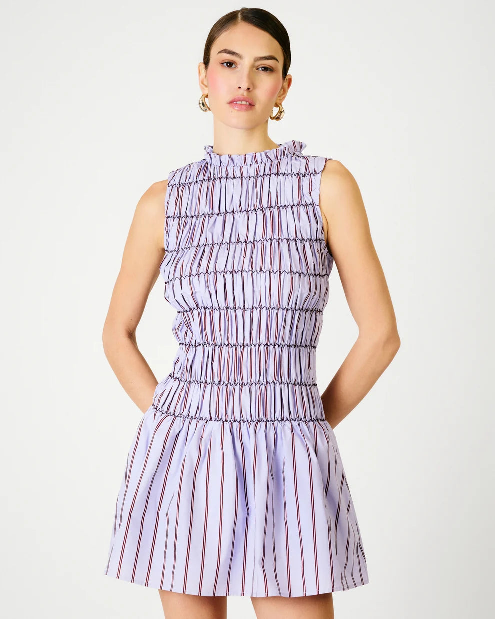 Andi Smocked Stripe Dress