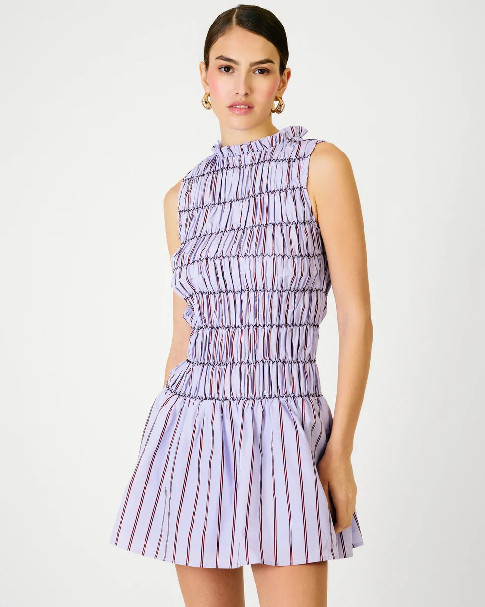 Andi Smocked Stripe Dress