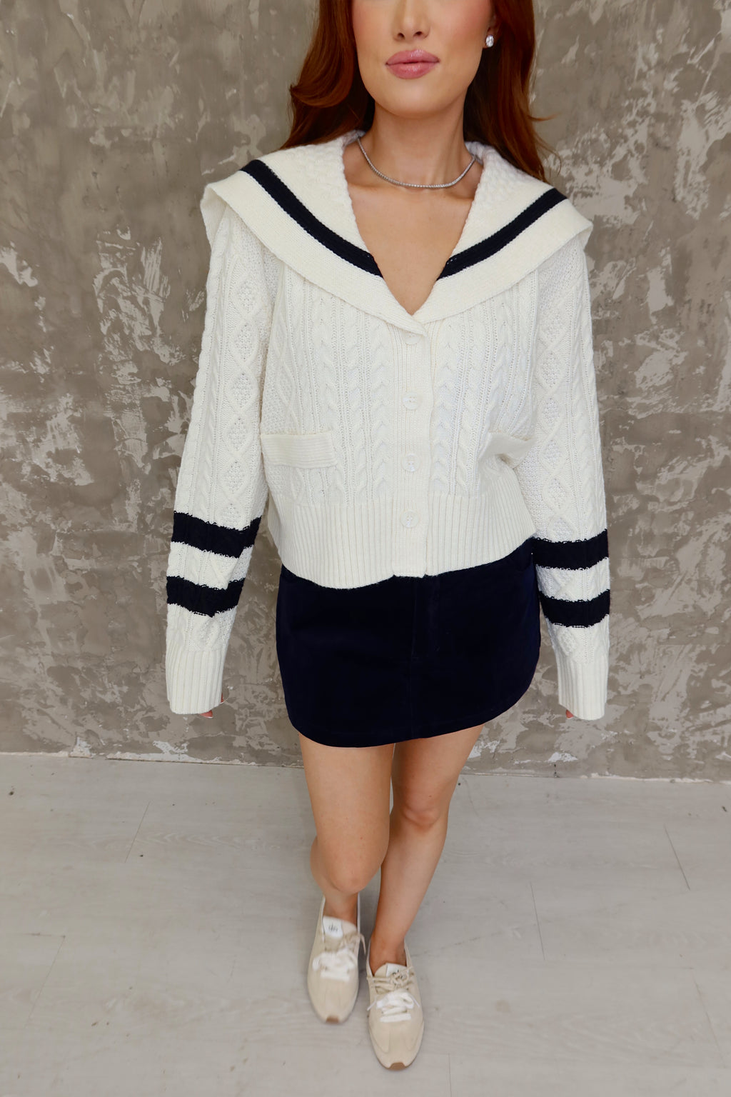 Sapphire Corduroy Skort