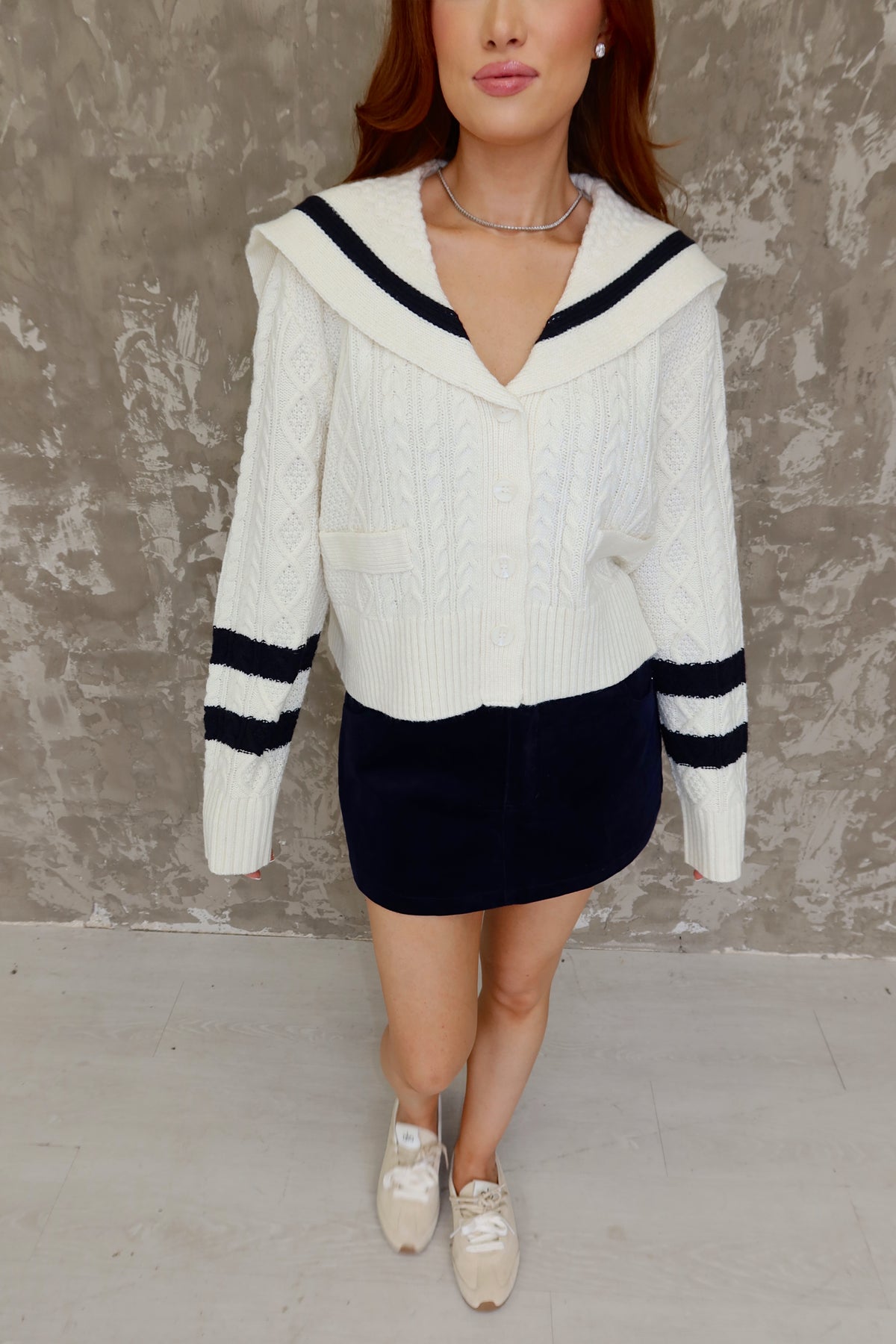 Sapphire Corduroy Skort