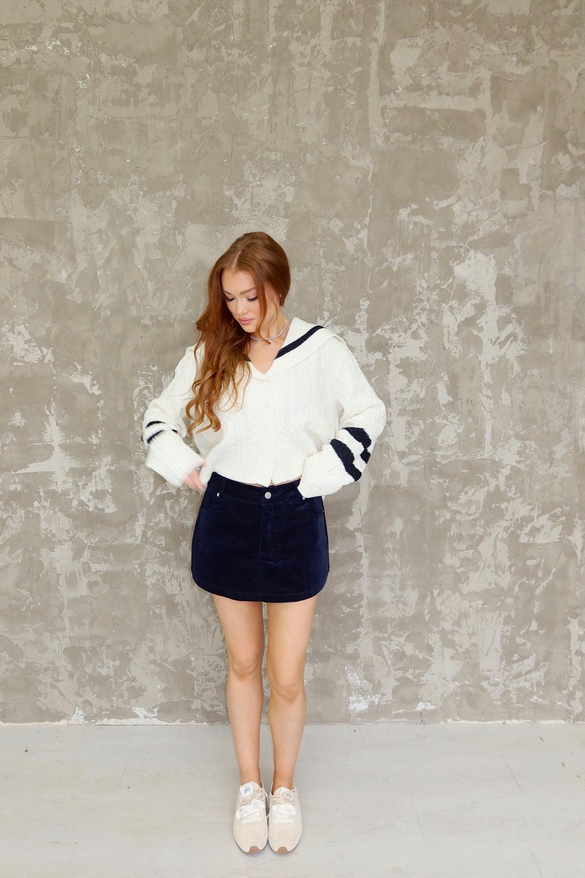 Sapphire Corduroy Skort