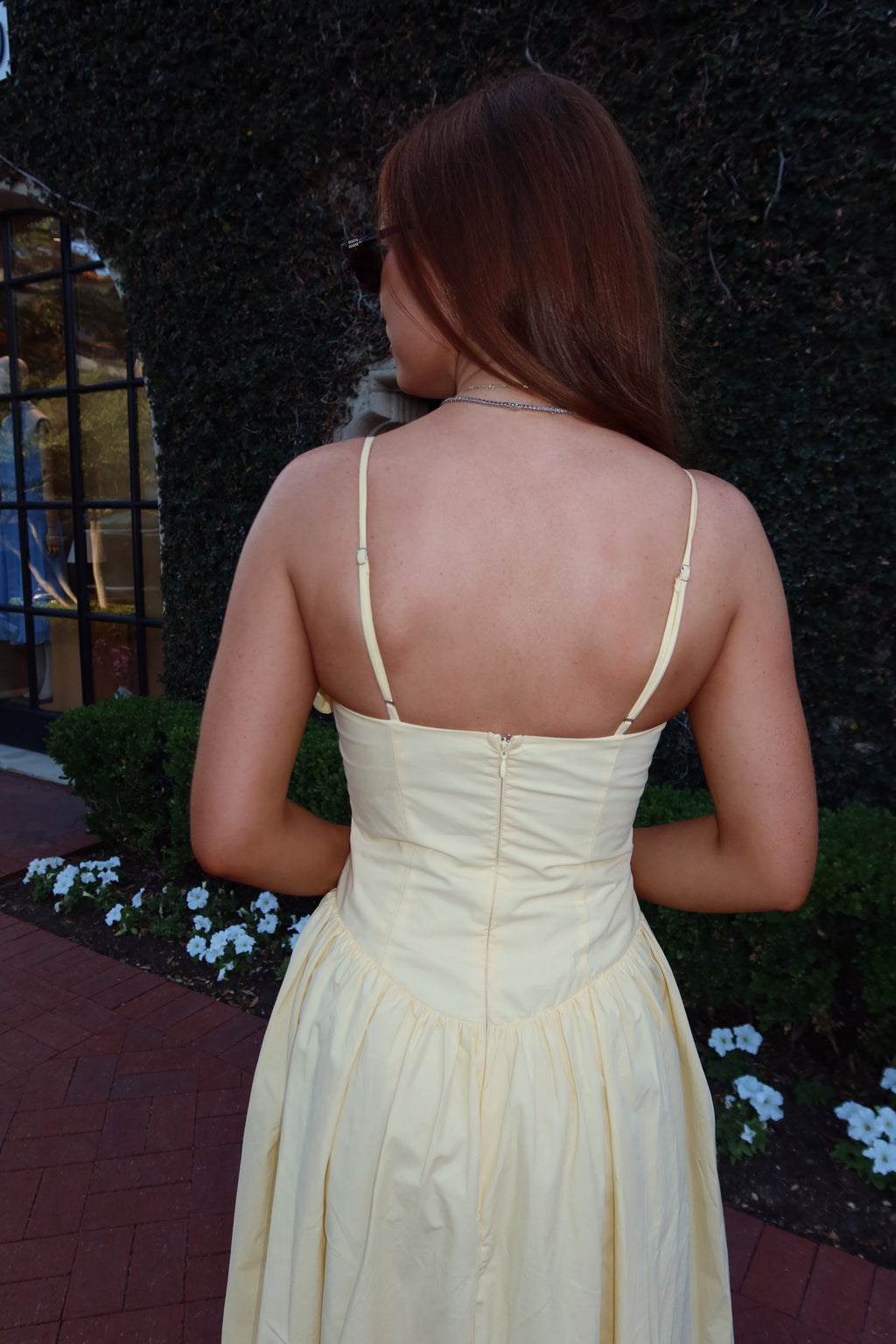 Buttercream Ruffle Maxi Dress