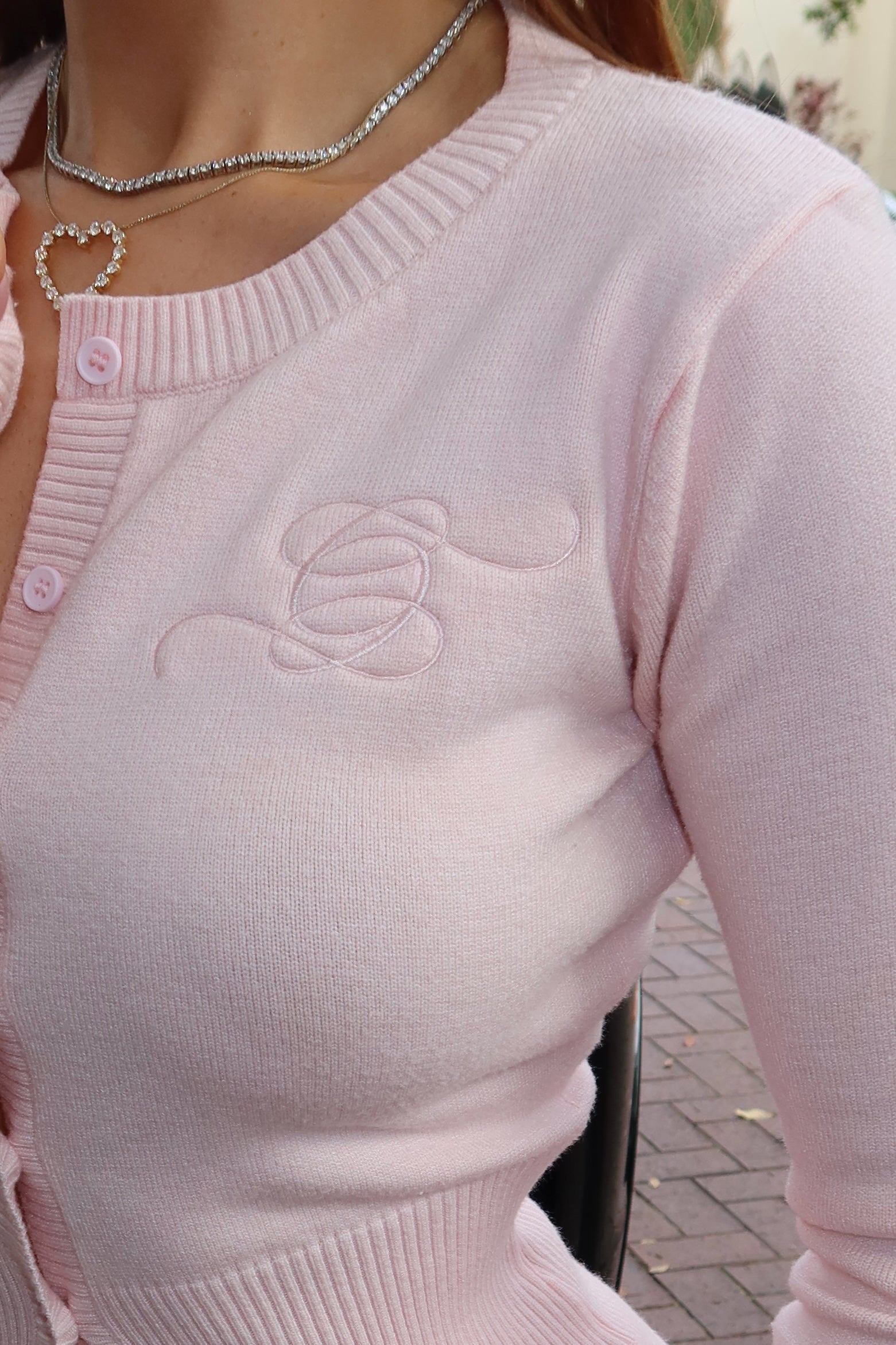 Chronicles Classic Logo Knit Cardigan & Pants Set