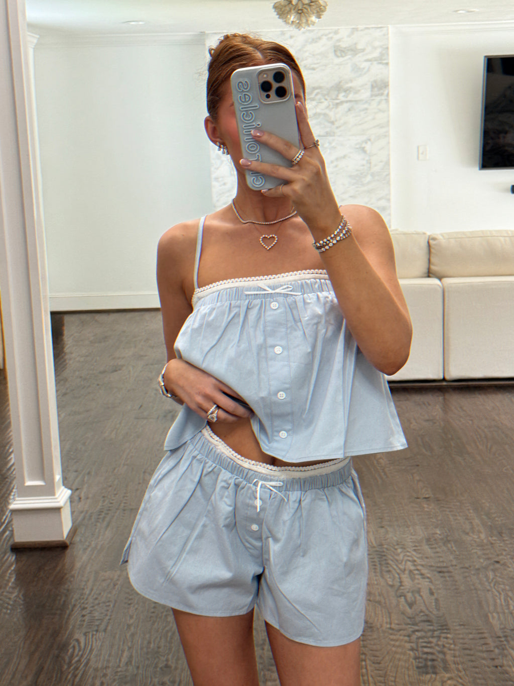 Long Weekend Contrast Boxer Shorts Set