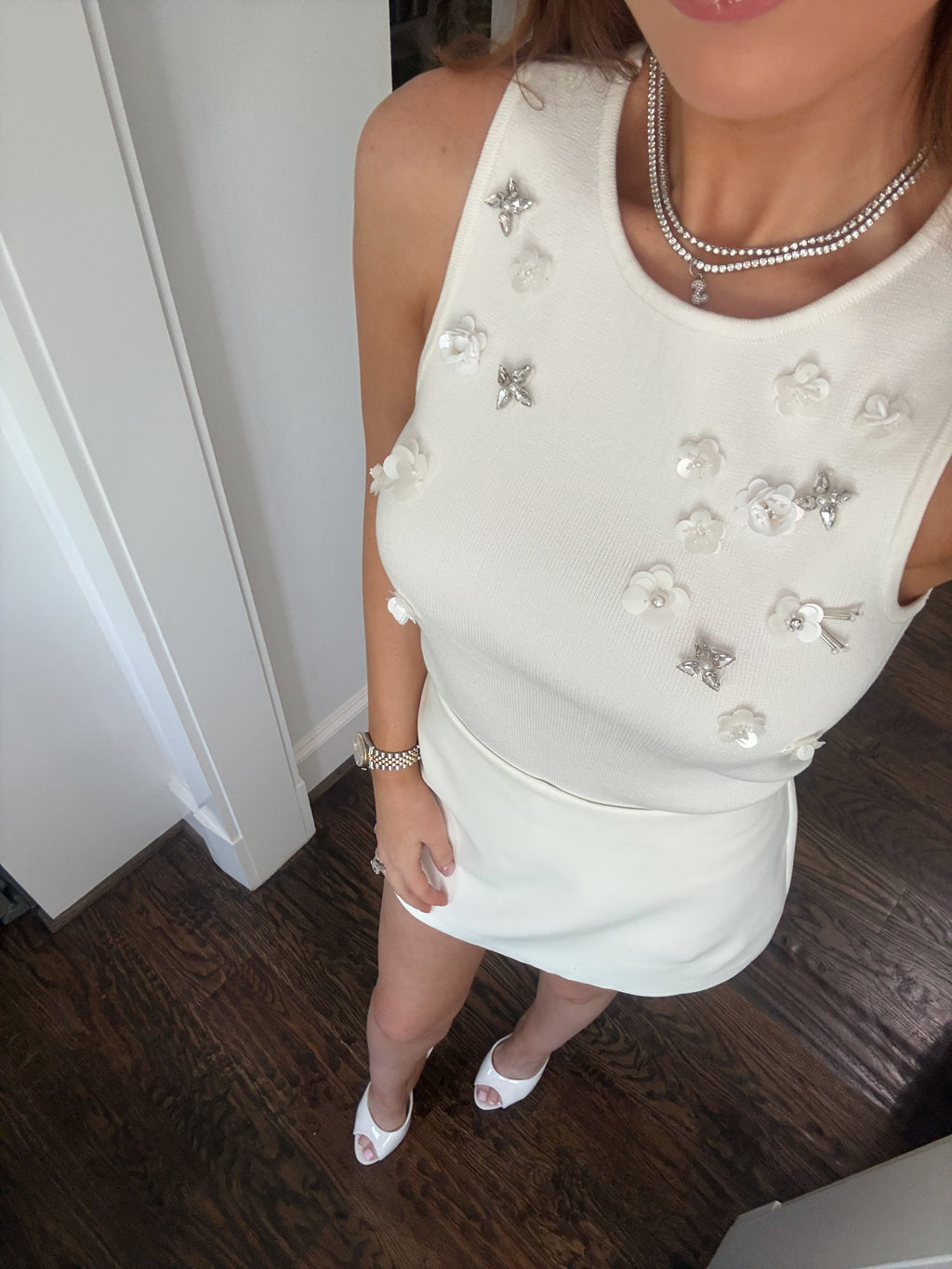 Chronicles Classic White Skort