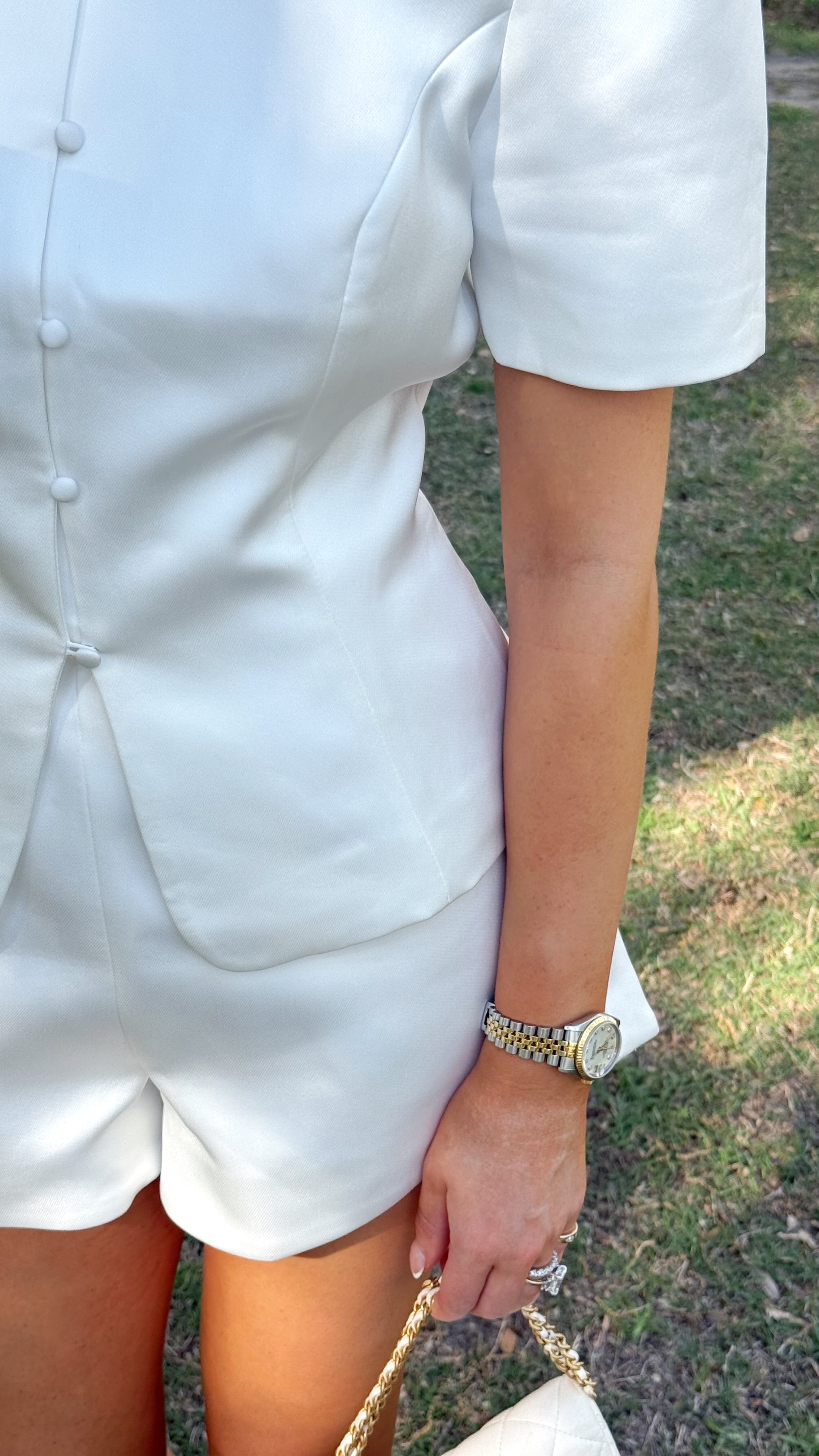 Marriage Material Button Front Top